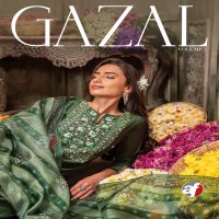 Anju Gazal Vol-3 Wholesale Kurti Pant And Dupatta