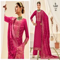 MEHAR VOL 5 BY NAARI SPECIAL WEDDING WEAR SALWAR KAMEEZ MATERIAL