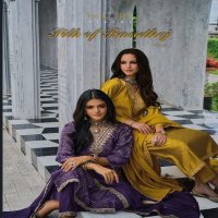 Kilory Silk Of Bandhej Vol-2 Wholesale Pure Viscose With Fancy Embroidery Work Dresses
