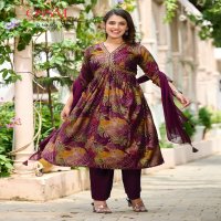 OSSM Resham Vol-5 Wholesale Alia Cut 3 Piece Dress Collection