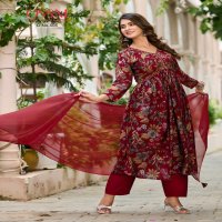 OSSM Resham Vol-5 Wholesale Alia Cut 3 Piece Dress Collection