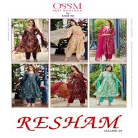 OSSM Resham Vol-5 Wholesale Alia Cut 3 Piece Dress Collection