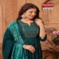 Taniksh Swara Vol-7 Wholesale Nyra Cut Top With Pants And Dupatta
