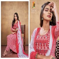 Master Navya Vol-7 Wholesale Nyra Cut Top With Pants And Dupatta