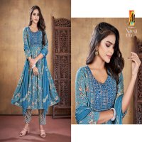 Master Navya Vol-7 Wholesale Nyra Cut Top With Pants And Dupatta