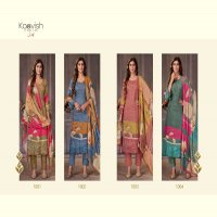 Kaavish Visha Wholesale Pure Muslin With Hand Work Dress Material