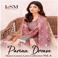 LSM PARIAN DREAM HEAVY LUXURY LAWN COLLECTION VOL 4 WHOLESALE DRESS