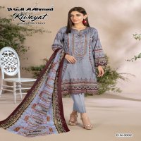 Gull Aahmed Riwayat Vol-3 Wholesale Karachi Print Printed Dress Material