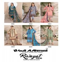 Gull Aahmed Riwayat Vol-3 Wholesale Karachi Print Printed Dress Material