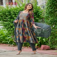 OSSM Mannat Vol-5 Wholesale Nyra Top With Pants And Dupatta