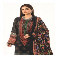 Hala Zafira Vol-3 Heavy Dupatta Wholesale Karachi Print Dress Material