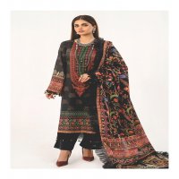 Hala Zafira Vol-3 Heavy Dupatta Wholesale Karachi Print Dress Material