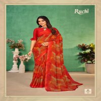 Ruchi Star Chiffon Vol-115 Wholesale Chiffon Printed Sarees