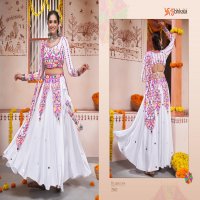 SHUBHKALA RAAS VOL 10 NAVRATRI FESTIVE WEAR FULLSTITCHED CHAINYA CHOLI