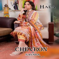 Hala Chevron By Nayra Vol-2 Wholesale Pure Cotton Printed Dress Material