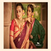 TANA BANA 537 DESIGNER SWAROVSKI WORK DOLA SILK SAREES ONLINE SUPPLIER