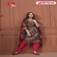 AMBIKA KURTIS PRESENT GIRLFRIEND READYMADE 3 PIECE COMBO SET