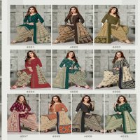 Mayur Rang Rasiya Vol-4 Wholesale Heavy Cotton Fabrics Dress Material