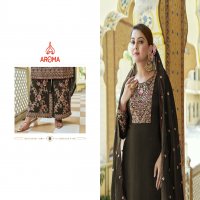 AROMA PRESENT LEELA PAKISTANI UNSTITCH KURTI PLAZO AND DUPATTA CATALOG