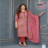 Tarika Creation Kala Oreana Vol-5 Wholesale Cotton Dupatta Dress