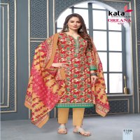 Tarika Creation Kala Oreana Vol-5 Wholesale Cotton Dupatta Dress