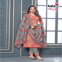 Tarika Creation Kala Oreana Vol-5 Wholesale Cotton Dupatta Dress