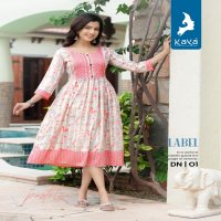 Kaya Label Wholesale Short Flair Accessories Work Kurtis