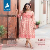 Kaya Label Wholesale Short Flair Accessories Work Kurtis