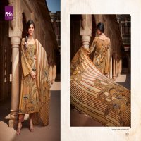 Fida Klara Wholesale Digital Silk And Wool Pashmina Winter Suits