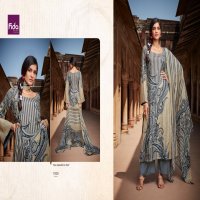 Fida Klara Wholesale Digital Silk And Wool Pashmina Winter Suits