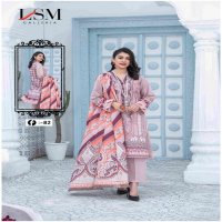 LSM GALLERIA PRESENT FIRDOUS QUEEN VOL 8 PAKISTANI EXCLUSIVE HEAVY LAWN SALWAR SUIT MATERIAL