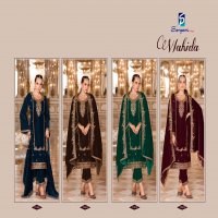 Sargam Wahida Wholesale 9000 Velvet With Embroidery Winter Suits