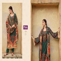 FIDA PRESENT ZAARA WINTER WEAR DIGITAL PRINT SALWAR KAMEEZ MATERIAL NEW COLLECTION