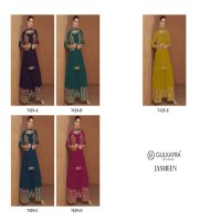 Gulkayra Jasmeen Wholesale Designer Free Size Salwar Suits