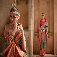 AAMRAPALI 1130-1135 BY RATH SAREES WEDDING WEAR SPECIAL SILK SAREE BANARASI WEAVING DESIGN