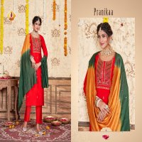 SHUBHECHHA BY SHRUTI FESTIVE WEAR READYMADE TOP BOTTOM DUPATTA FOR KARWA CHAUTH SPECIAL