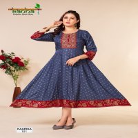 Kanha Kaarika Wholesale Anarkali Flair Kurtis