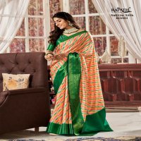 RAJPATH SUNHERI 165001-165008 SERIES FANTASTIC SATIN DIGITAL PRINT SAREES
