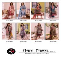 Asifa Nabeel Vol-3 Wholesale Luxury Cotton Karachi Style Dress Material