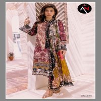 Asifa Nabeel Vol-3 Wholesale Luxury Cotton Karachi Style Dress Material