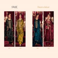 Glossy Simar Mausam E Bahaar Wholesale Pure Viscose Velvet Embroidery Work Winter Salwar Suits