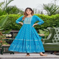 Rangjyot Akansha Vol-1 Wholesale Designer Anarkali Kurtis