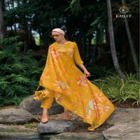 Kailee Humsafar Wholesale Ready Made Viscose Silk 3 Piece Salwar Suits