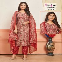 Dveeja Sunshine Wholesale Readymade 3 Piece Suits Combo