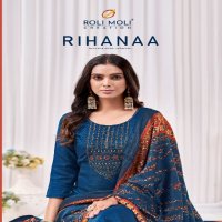 Roli Moli Rihanaa Wholesale Pure Pashmina With Embroidery Work Winter Suits