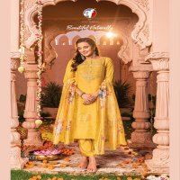 Anju Sangeet Vol-4 Wholesale Kurti With Pant And Dupatta Catalogue