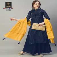 SMIT POONAM DESIGNER BUTTI AMAZING FANCY READYMADE 3PCS SUIT CATALOG