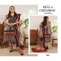 Hala Chevron By Nayra Vol-3 Wholesale Pure Cotton Printed Dress Material