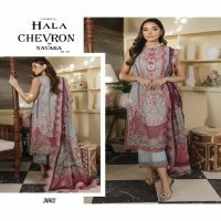 Hala Chevron By Nayra Vol-3 Wholesale Pure Cotton Printed Dress Material