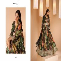 SAYURI DESIGNER MASHOOQA DESIGNER FULL STITCH LONG GOWN WITH DUPATTA FESTIVE WEAR